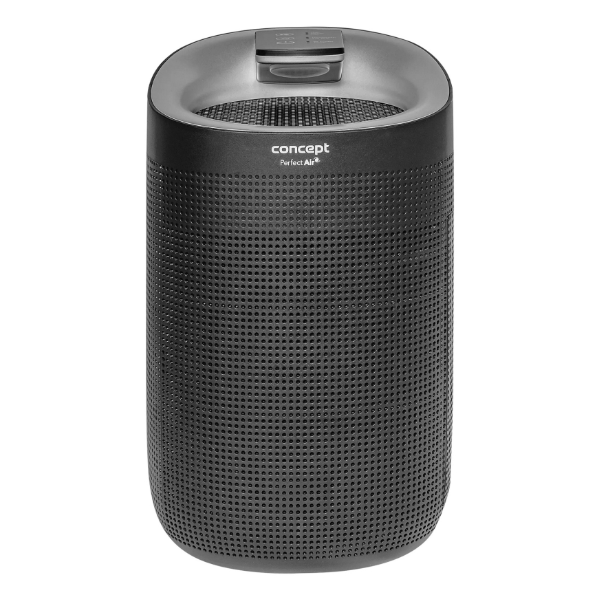Concept OV1210 - Odvlhčovač a čistička vzduchu PERFECT AIR 1 l 45W/230V čierna