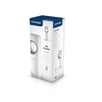 Concept OV5220 - Multifunkčný mobilný ochladzovač vzduchu 4v1 5 l 80W/230V biely + DO