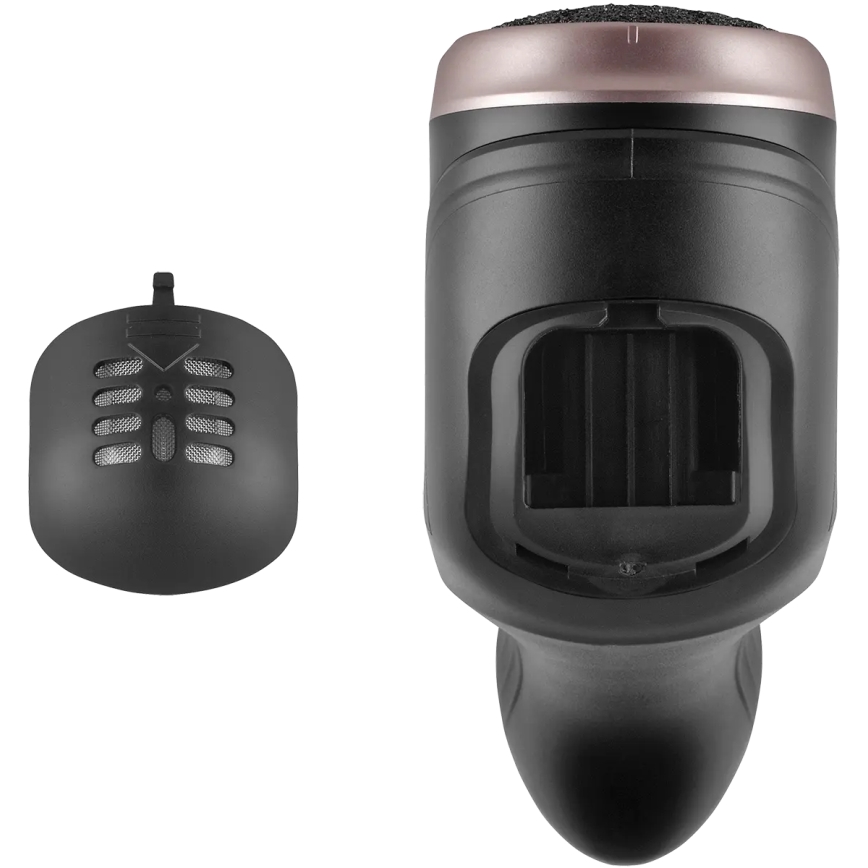 Concept PN3020 - Elektrický pilník na päty PERFECT SKIN 5V 1200 mAh IPX6 čierna/ružovo-zlatá