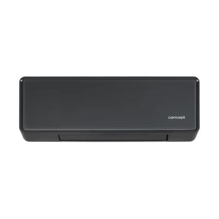 Concept QH4100 - Elektrický ohrievač 1000/2000W Wi-Fi IP22 sivý + diaľkové ovládanie