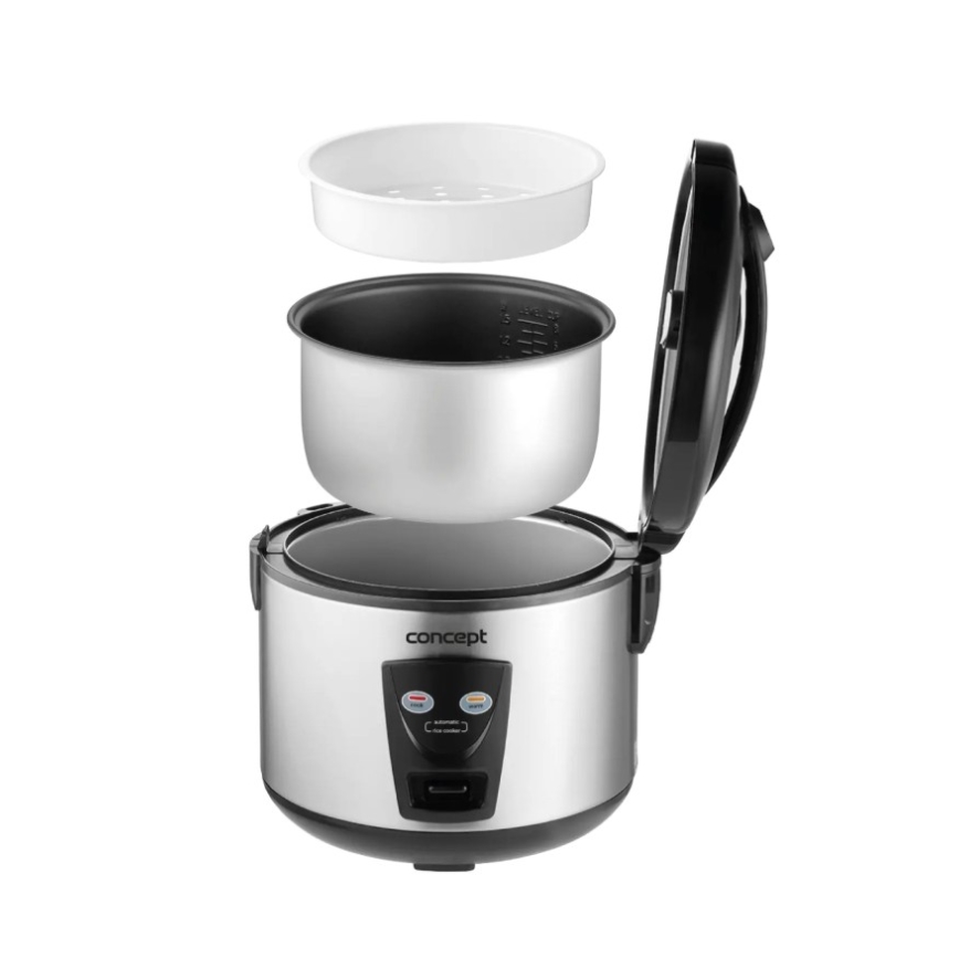Concept RE2020 - Ryžovar 2 v 1 650 W/230 V 1,5 l nerez/čierna