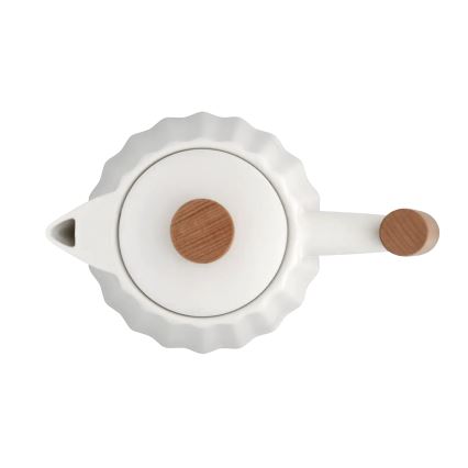 Concept RK0090 - Rýchlovarná kanvica 1,5 l 1500W/230V biela/drevený dekor/keramika