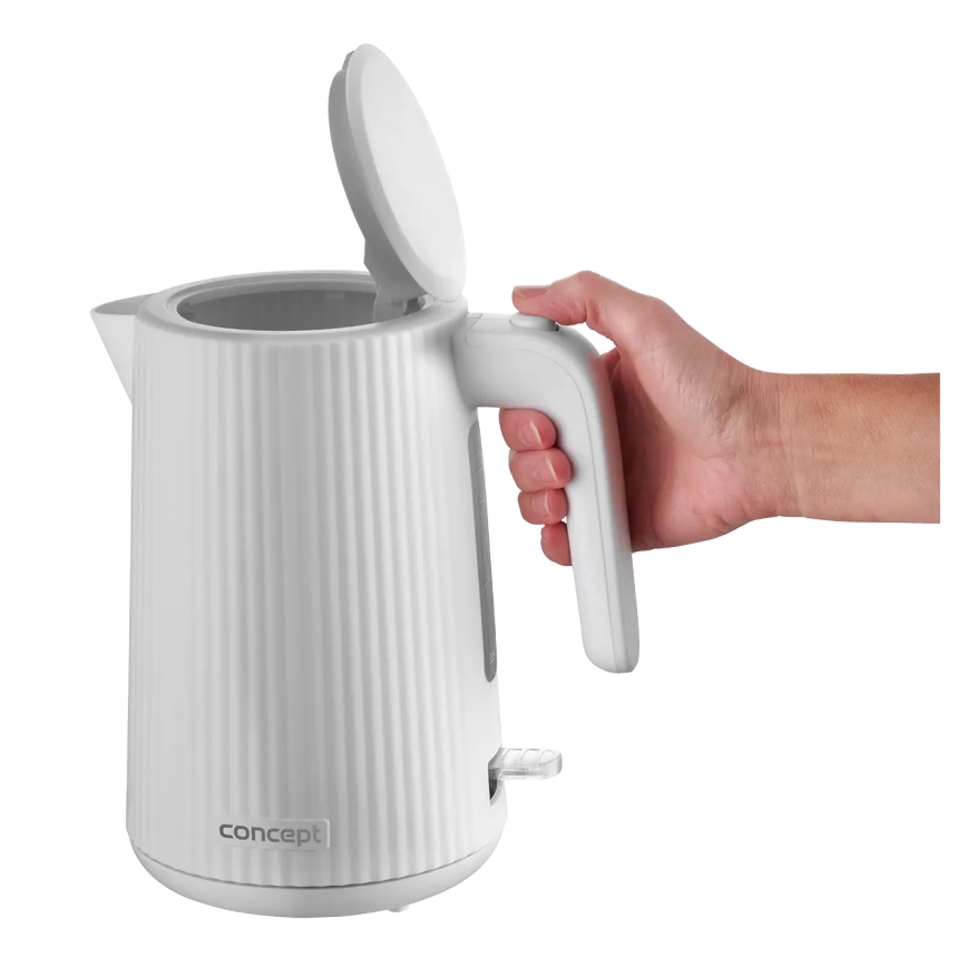 Concept RK2390 - Rýchlovarná kanvica 1,7 l 2200 W/230 V biela
