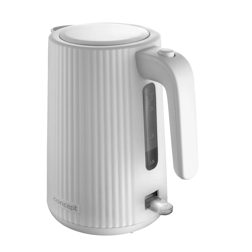Concept RK2390 - Rýchlovarná kanvica 1,7 l 2200 W/230 V biela