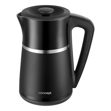 Concept RK3100 - Rýchlovarná kanvica s termoreguláciou 1,7 l 2200W/230V čierna