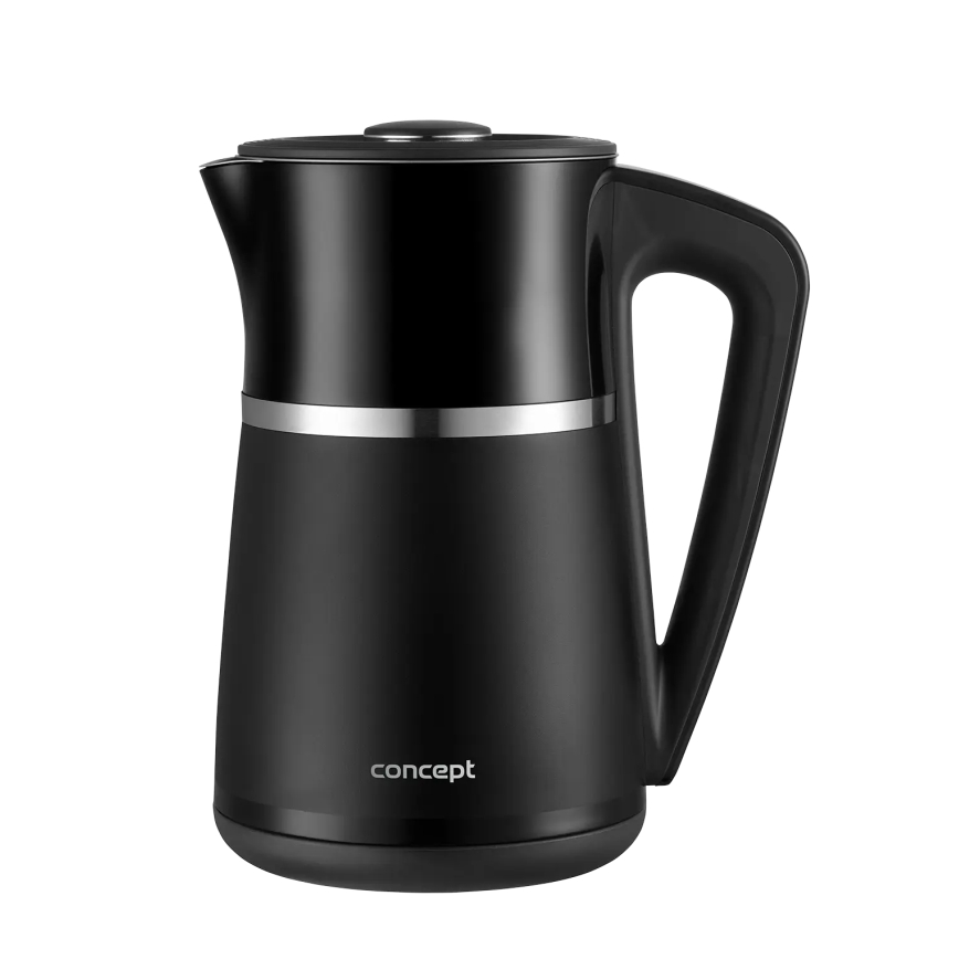Concept RK3100 - Rýchlovarná kanvica s termoreguláciou 1,7 l 2200W/230V čierna
