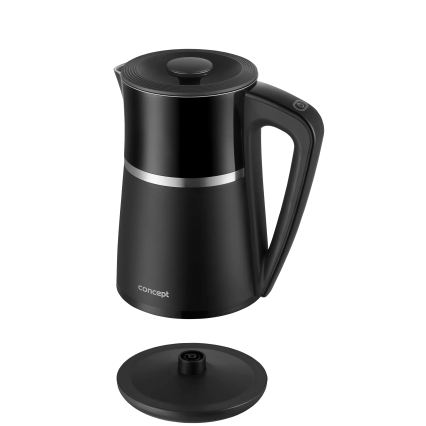 Concept RK3100 - Rýchlovarná kanvica s termoreguláciou 1,7 l 2200W/230V čierna