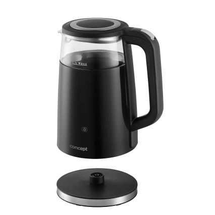 Concept RK4100 - Rýchlovarná kanvica s reguláciou teploty 1,7 l 2200W/230V čierna