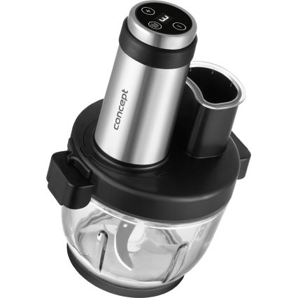 Concept RM3300 - Kuchynský robot so strúhadlom 1000W/230V čierna/nerez