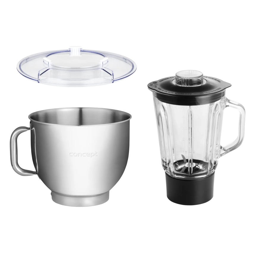 Concept RM6000 - Kuchynský planetárny robot DOUGH EXPERT 1900 W/230 V antracit/nerezová oceľ