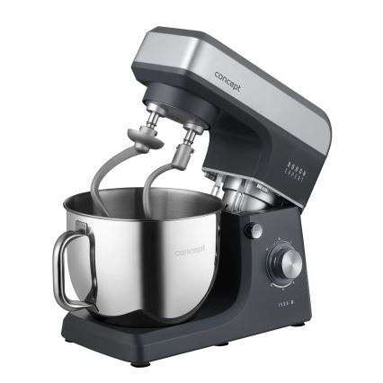 Concept RM6010 - Kuchynský planetárny robot DOUGH EXPERT 1900W/230V antracit/nerez