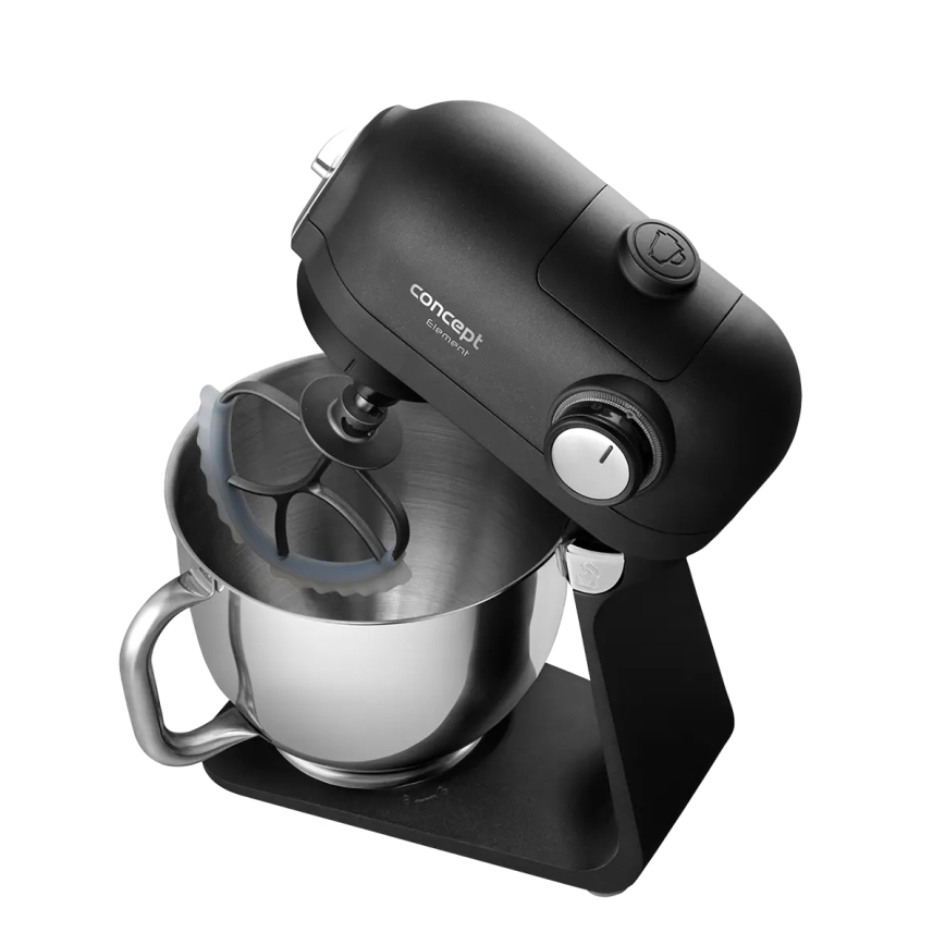 Concept RM8000 - Kuchynský robot s nerezovou misou 1200W/230V čierna
