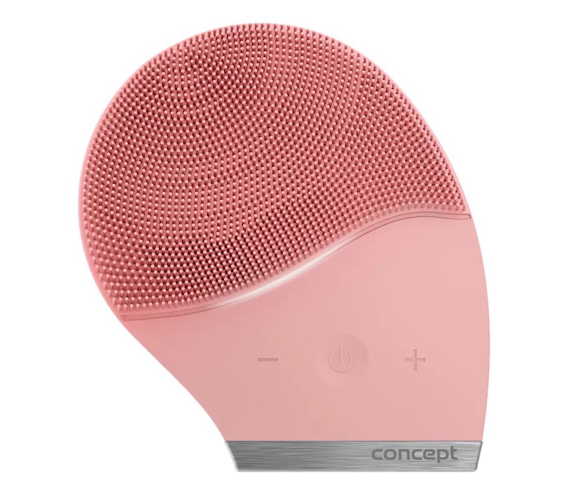 Concept SK9102 - Čistiaci kartáčik na tvár SONIVIBE 2W/5V 250 mAh IPX7 ružová SK9102