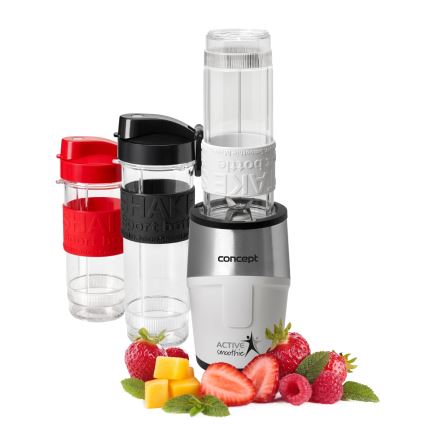 Concept SM3380 - Smoothie mixér s príslušenstvom ACTIVE SMOOTHIE 500W/230V biela