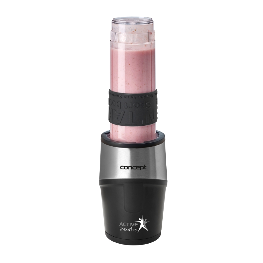 Concept SM3385 - Smoothie mixér s príslušenstvom ACTIVE SMOOTHIE 500W/230V čierna