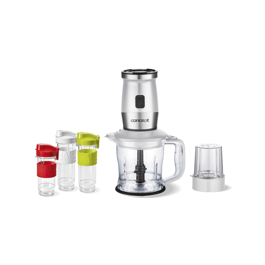 Concept SM3391 - Smoothie mixér s príslušenstvom 700W/230V biela