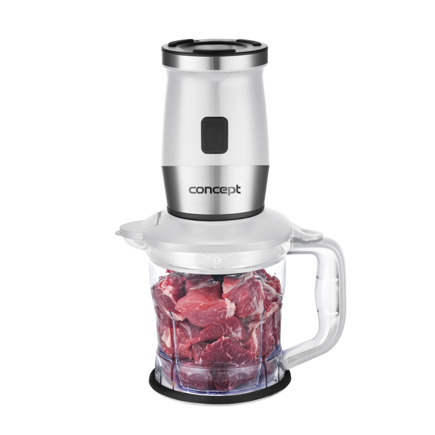 Concept SM3391 - Smoothie mixér s príslušenstvom 700W/230V biela