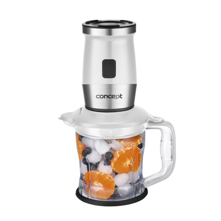 Concept SM3391 - Smoothie mixér s príslušenstvom 700W/230V biela