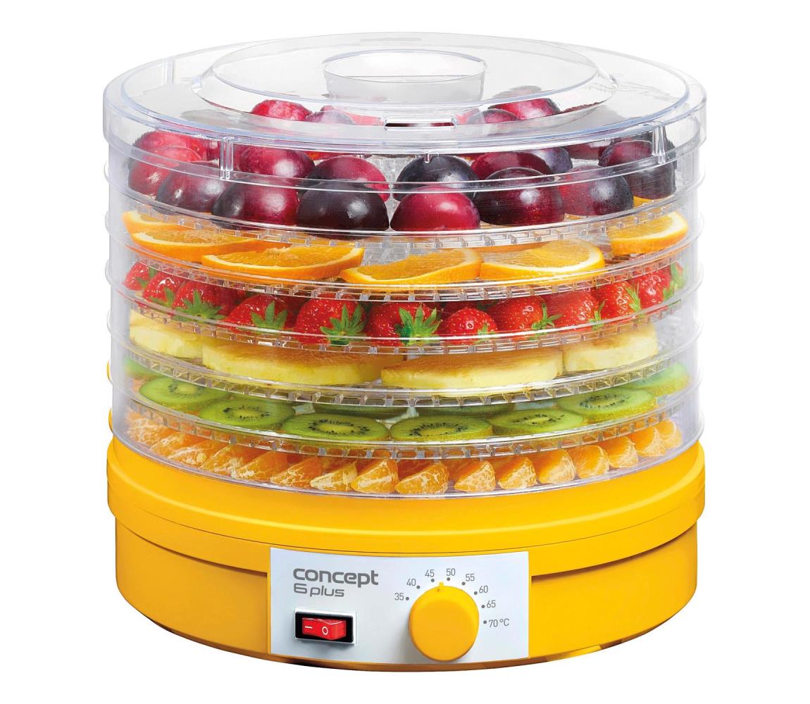 Concept SO1015 - Sušička potravín 245W/230V žltá so1015