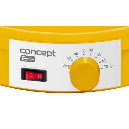 Concept SO1015 - Sušička potravín 245W/230V žltá