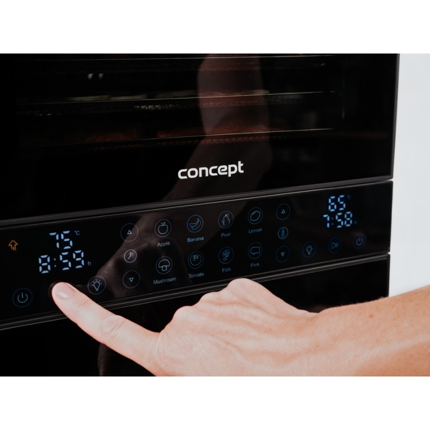 Concept SO7000 - Sušička potravín 1500W/230V čierna