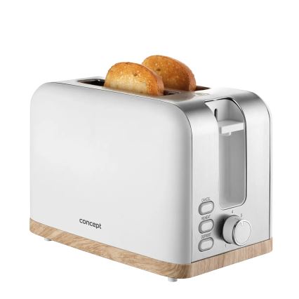 Concept TE2015 - Hriankovač s dvoma otvormi 930W/230V biely