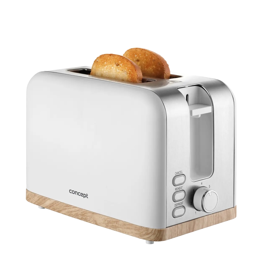 Concept TE2015 - Hriankovač s dvoma otvormi 930W/230V biely