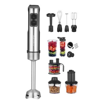 Concept TM5500 - Tyčový mixér s príslušenstvom 1500W/230V čierna/nerez