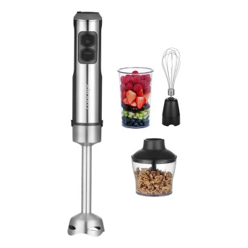 Concept TM5520 - Tyčový mixér s príslušenstvom 1500W/230V čierna/nerez
