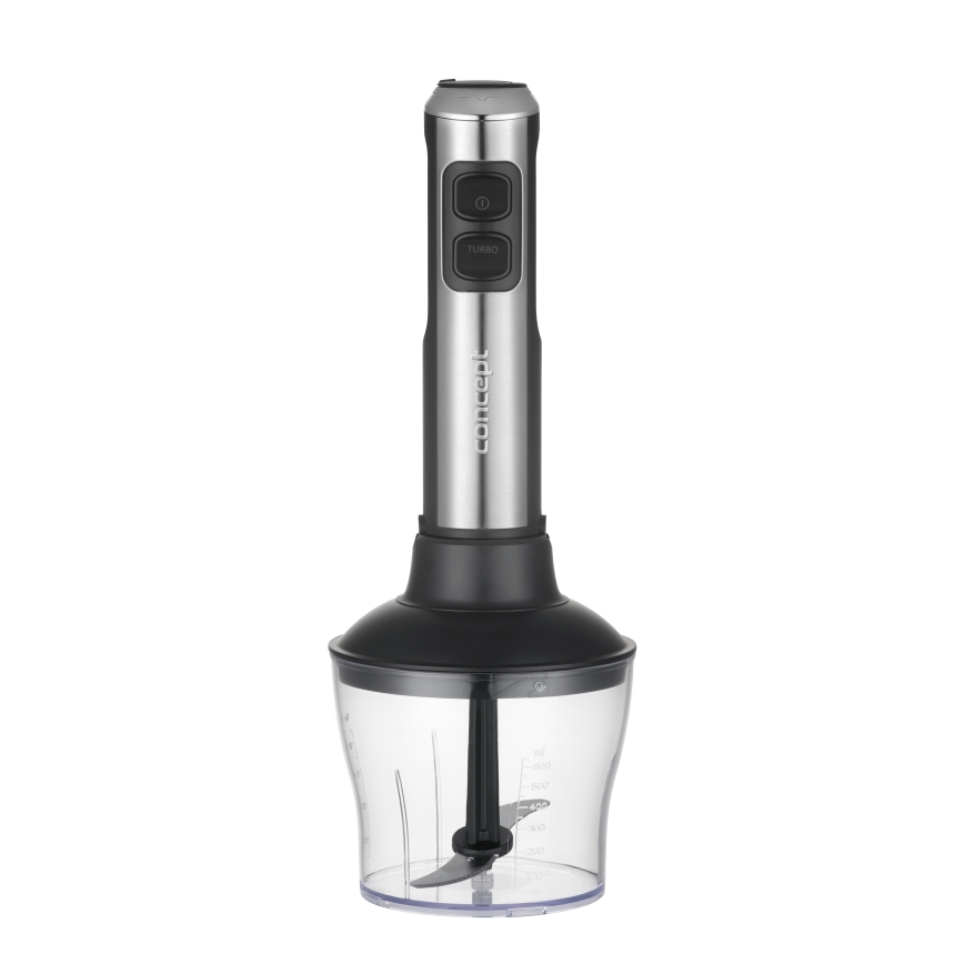 Concept TM5520 - Tyčový mixér s príslušenstvom 1500W/230V čierna/nerez