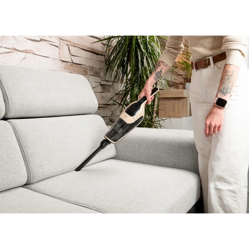 Concept VP4220 - Bezdrôtový tyčový vysávač 3 v 1 AQUAGLIDE 160W/28,8V 2200 mAh béžová