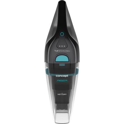 Concept VP4350 - Ručný vysávač na mokro a sucho RISER 50 W/7,4 V 2200 mAh čierna