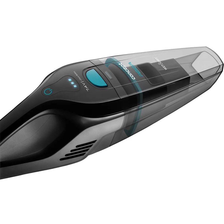 Concept VP4350 - Ručný vysávač na mokro a sucho RISER 50 W/7,4 V 2200 mAh čierna