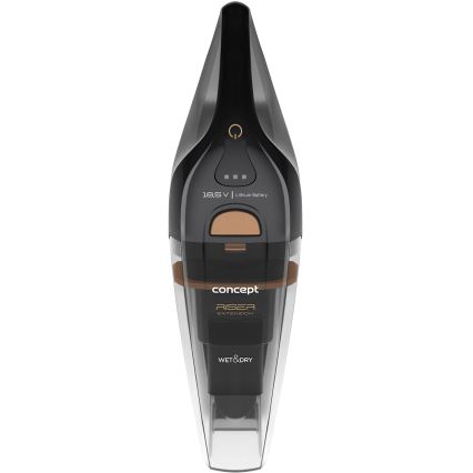 Concept VP4353 - Ručný vysávač WET & DRY RISER EXTENSION 110W/18,5V 2200 mAh čierna