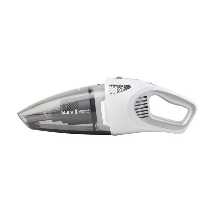 Concept VP4370 - Ručný vysávač WET & DRY PERFECT CLEAN 90W/14,8V 2200 mAh biela