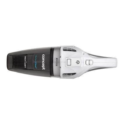 Concept VP4370 - Ručný vysávač WET & DRY PERFECT CLEAN 90W/14,8V 2200 mAh biela