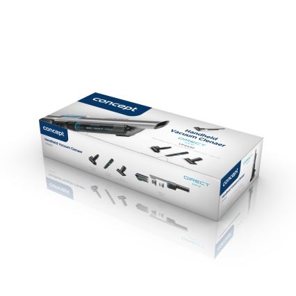Concept VP4430 - Ručný vysávač DIRECT ANIMAL 180W/14,8V 2200 mAh čierna