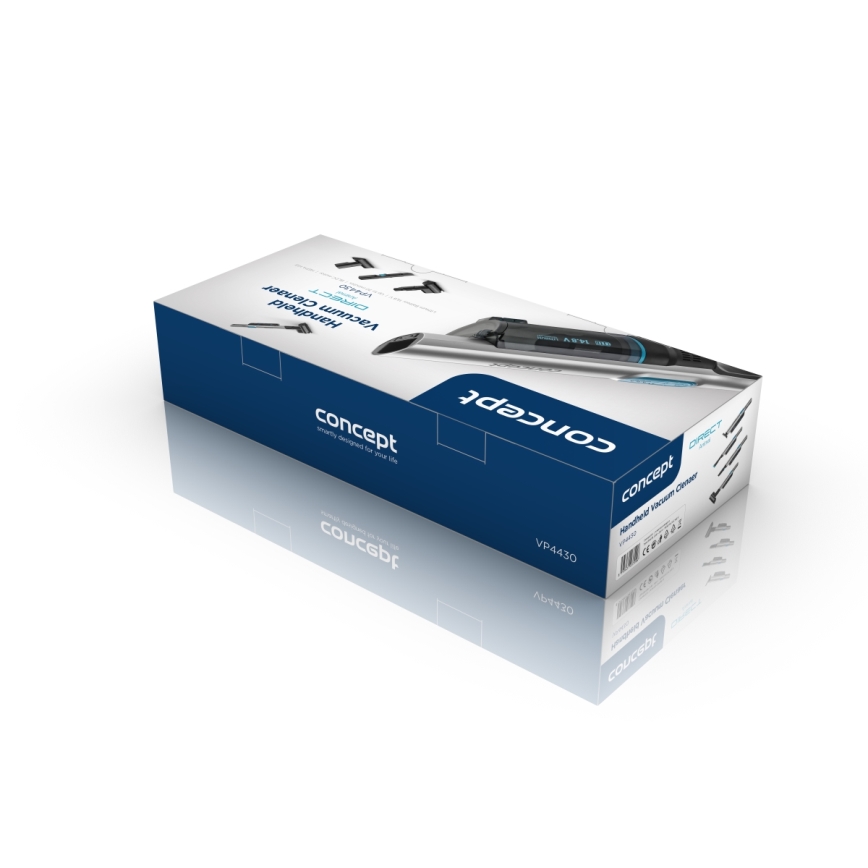 Concept VP4430 - Ručný vysávač DIRECT ANIMAL 180W/14,8V 2200 mAh čierna