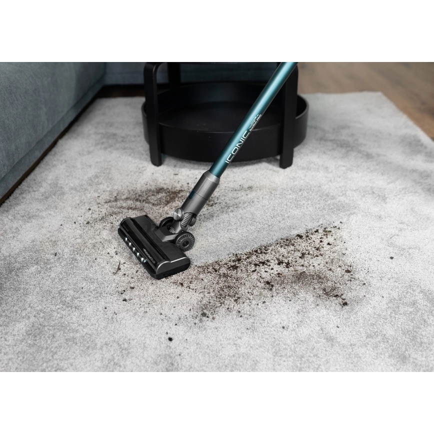 Concept VP6045 - Tyčový ručný vysávač 2v1 ICONIC SUCTION PRO 450W/29,6V 2500 mAh modrá