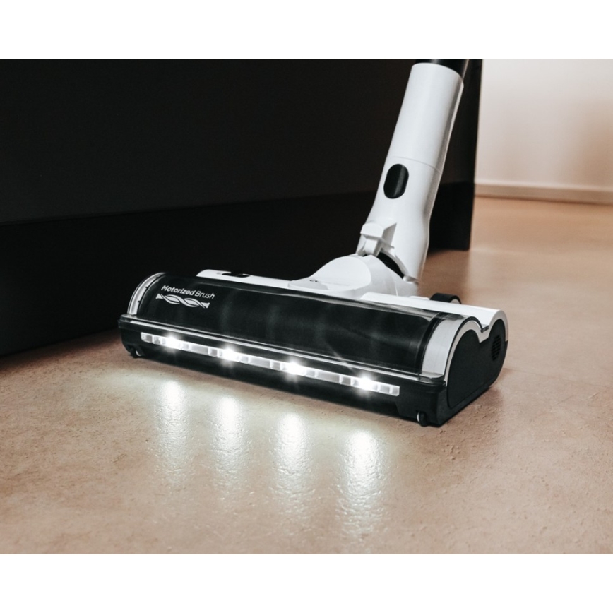 Concept VP6125 - tyčový a ručný vysávač 2 v 1 ICONIC Comfort Telescope, 400 W / 29,6 V, 2000 mAh, biely