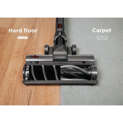 Concept VP6310 - Tyčový vysávač 3 v 1 ULTIMATE COMPLETE LIGHT 420 W/25,9 V 2200 mAh čierna