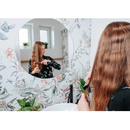 Concept VZ8100 - Žehlička na vlasy PROFI CARE 60W/230V modrá/zlatá