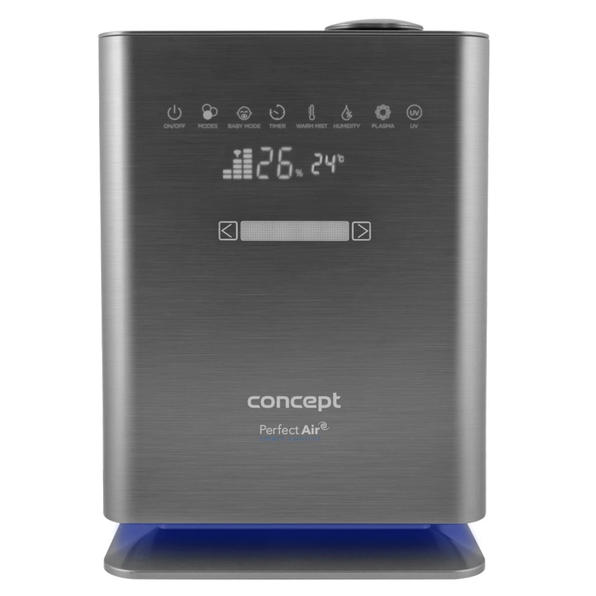 Concept ZV2021-  Zvlhčovač vzduchu s arómovým difuzérom PERFECT AIR SMART 4,6 l 110W/230V Wi-Fi antracit + diaľkové ovládanie