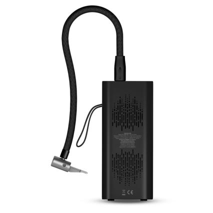 CONNECT IT CFF-4500-BK - Digitálny kapesný kompresor AirFlow 80W/6000 mAh čierna