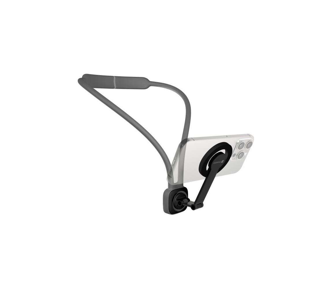 CONNECT IT CFF-6020-GY - Flexibilný magnetický držiak telefónu na krk MagSafe CFF-6020-GY