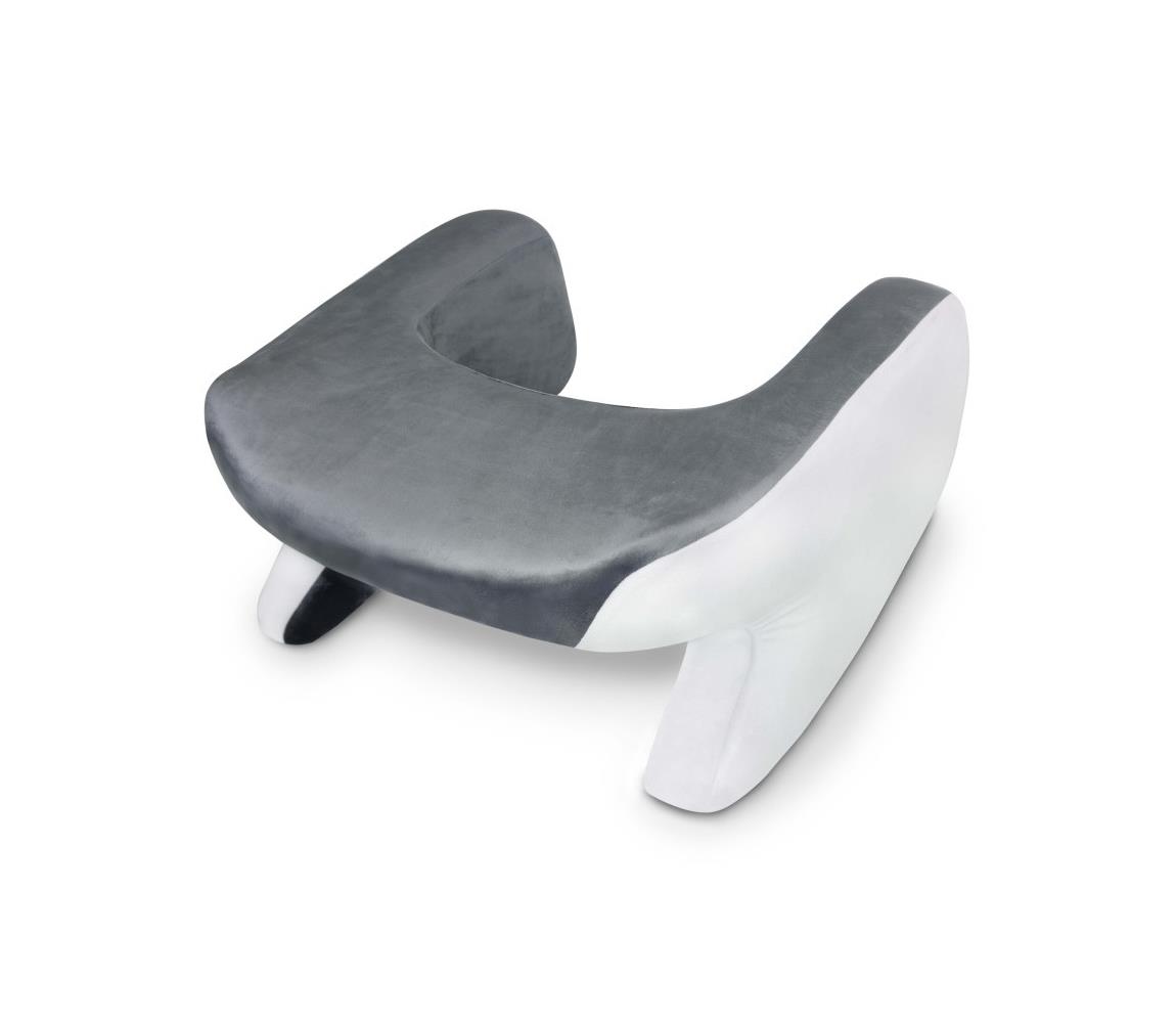 CONNECT IT CFH-1020-GY - Anatomický vankúš na čítanie a prácu ErgoWork sivá/biela CFH-1020-GY