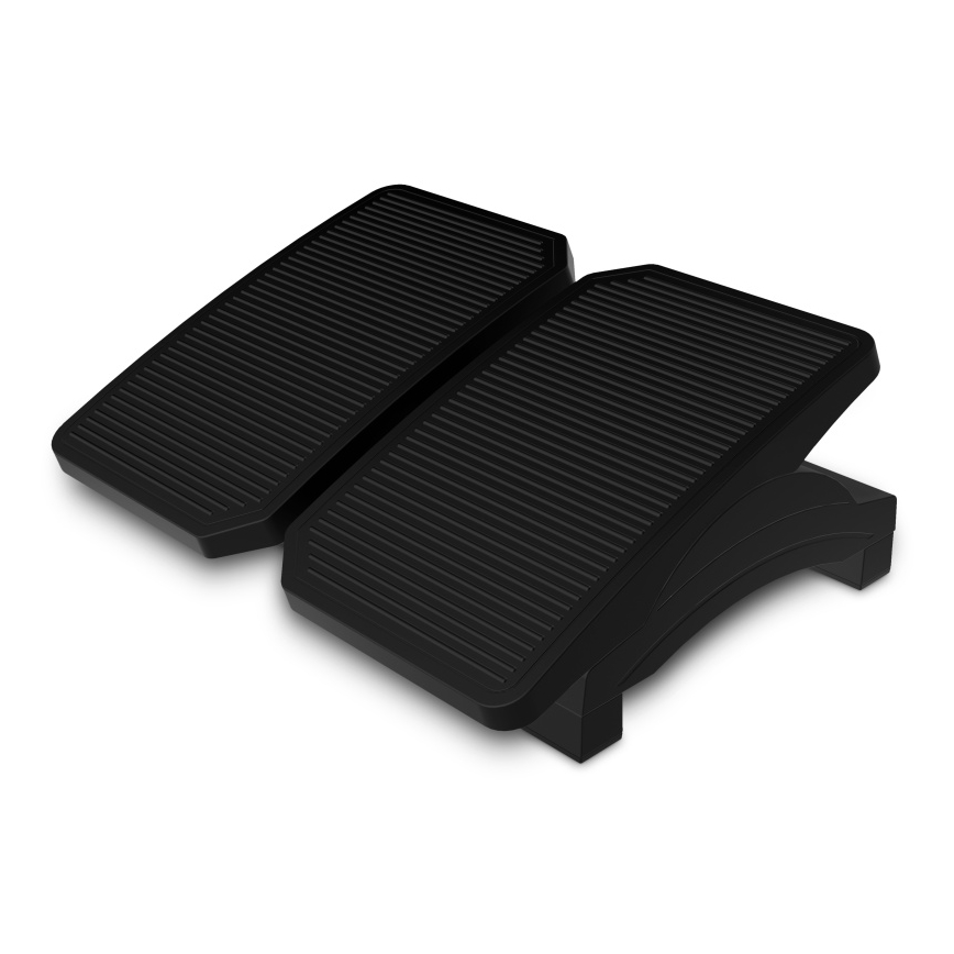 CONNECT IT CFH-4100-BK - Polohovateľná podložka pod nohy čierna