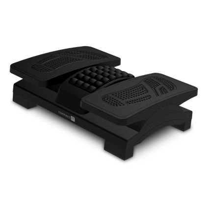 CONNECT IT CFH-4105-BK - Polohovateľná podložka pod nohy čierna