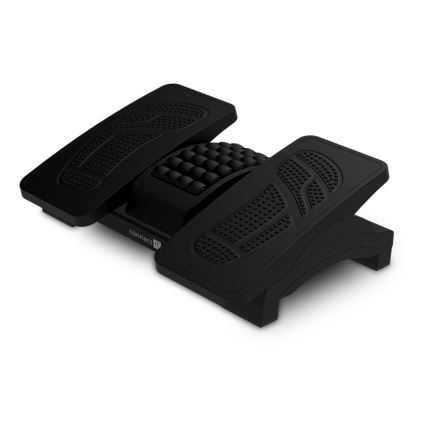 CONNECT IT CFH-4105-BK - Polohovateľná podložka pod nohy čierna