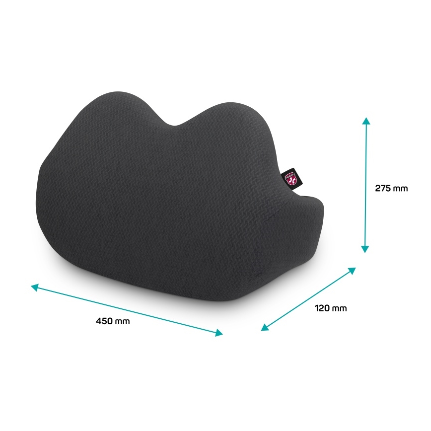 CONNECT IT CFH-5502-GY - Bedrová opierka na stoličku antracit
